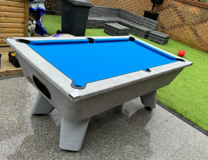 Cry Wolf Outdoor Slate Pool Table - Urban Grey - 6ft & 7ft