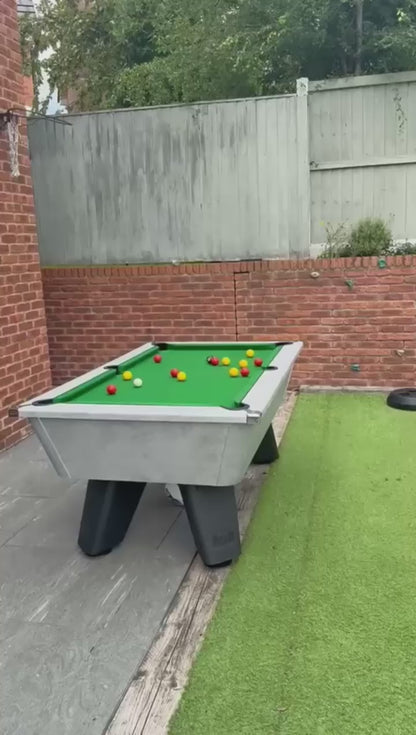Cry Wolf Outdoor Slate Pool Table - Urban Grey - 6ft & 7ft