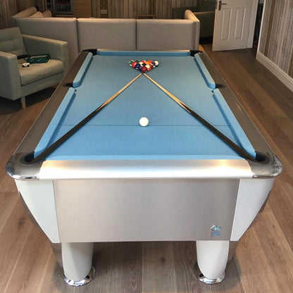 Silver SAM Atlantic Slate Pool Table