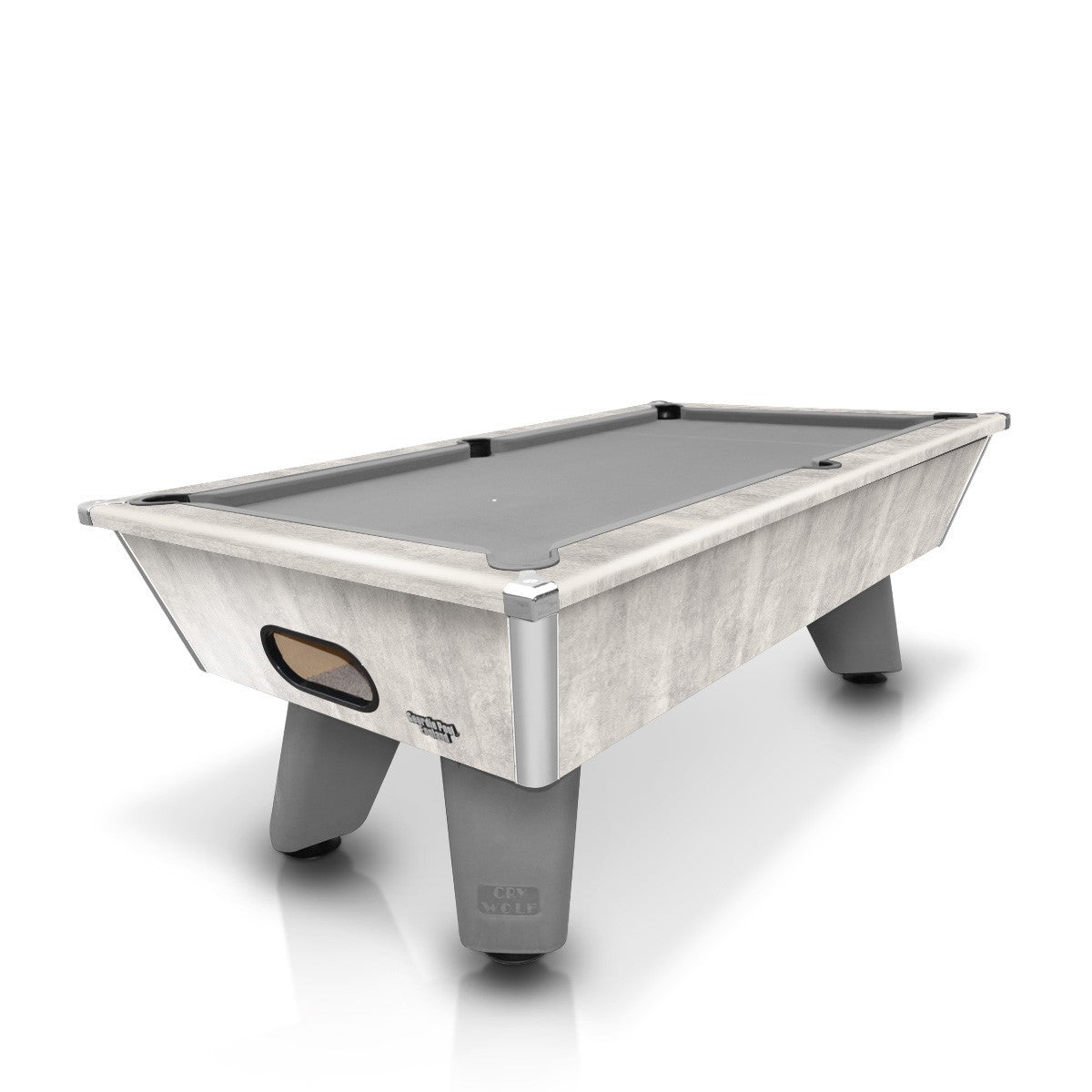 Cry Wolf Outdoor Slate Pool Table - Urban Grey - 6ft & 7ft