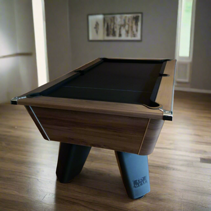 Cry Wolf Slate Pool Table - Dark Walnut - 6ft & 7ft