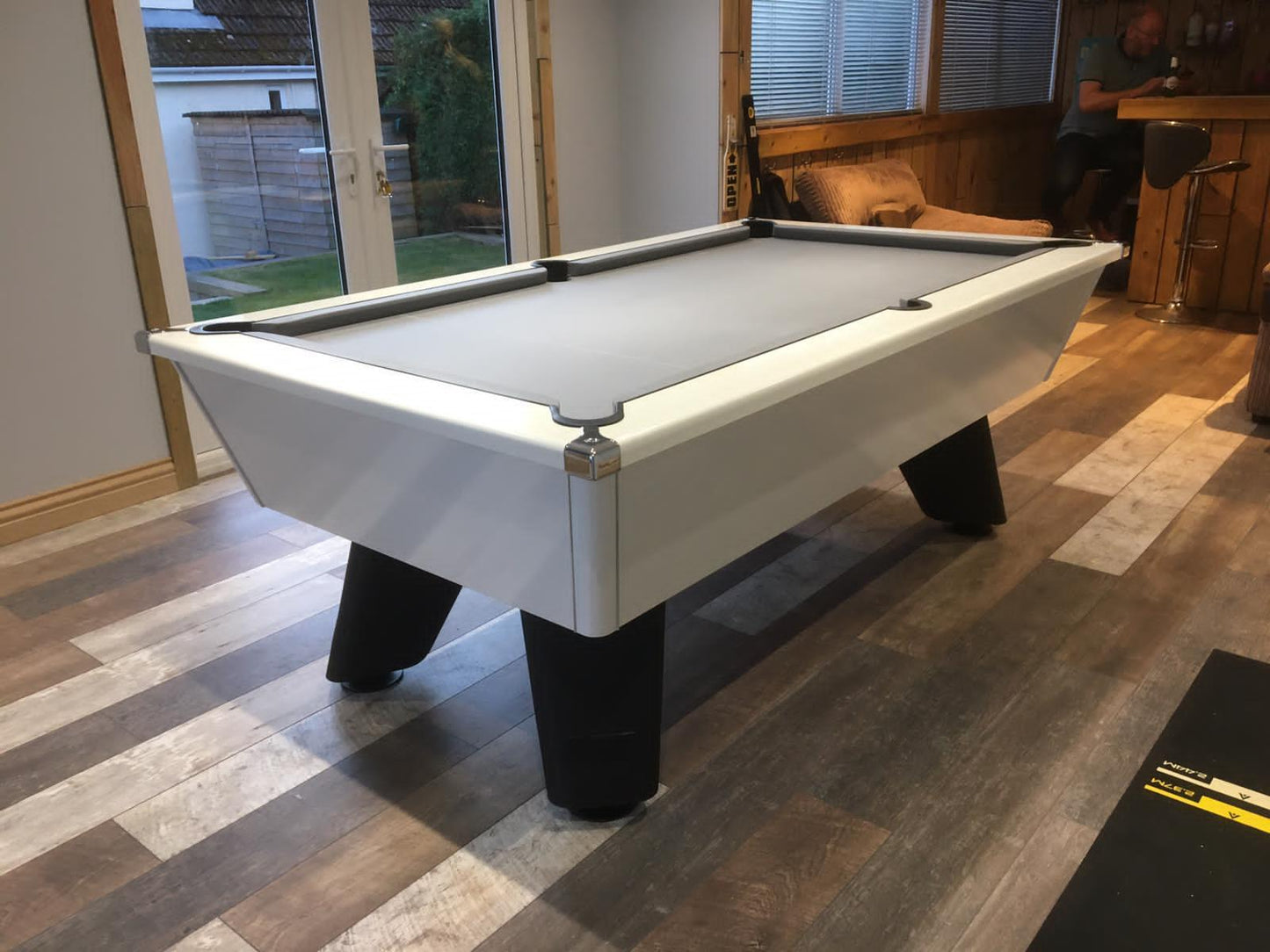 Cry Wolf Slate Pool Table - Gloss White - 6ft & 7ft