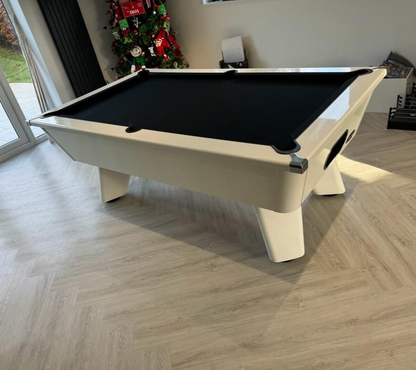 Cry Wolf Slate Pool Table - Gloss White - 6ft & 7ft