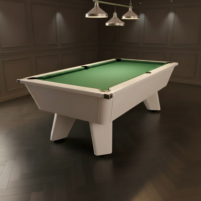 Cry Wolf Slate Pool Table - White - 6ft & 7ft