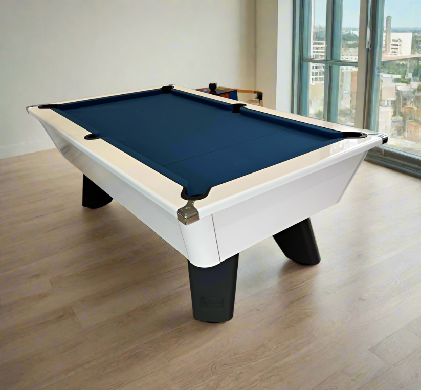 Cry Wolf Slate Pool Table - Gloss White - 6ft & 7ft